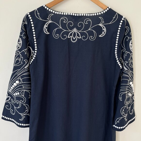 Sundance Palace Tunic with Beading and Embroidered Detailing Size Small - Picture 7 of 11